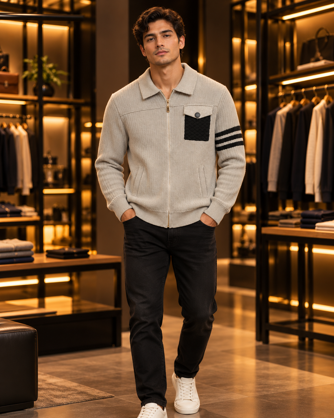 Cream color Sweatshirt