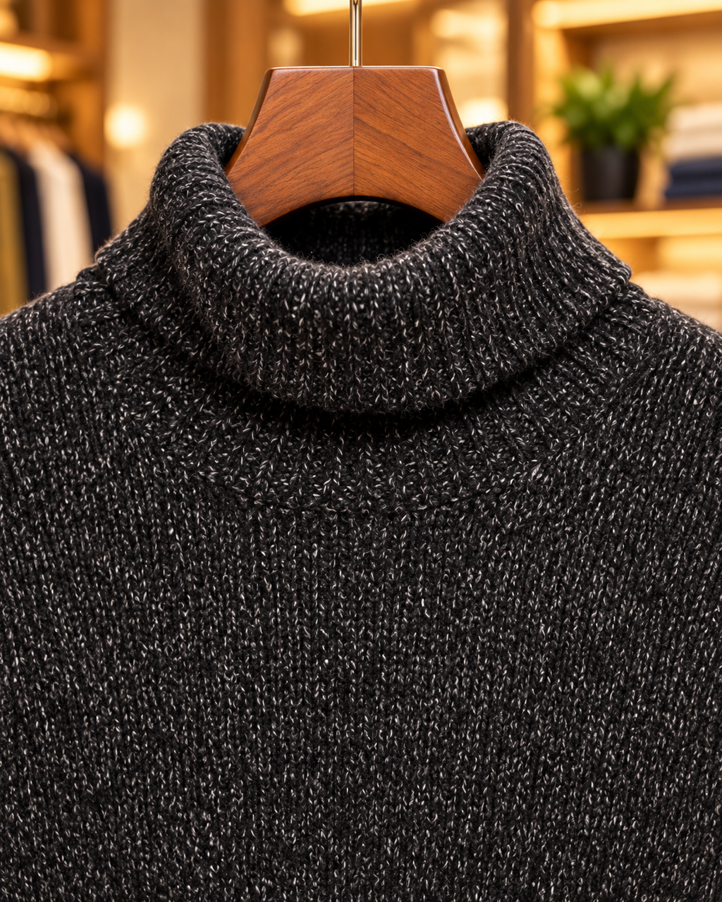 Hi Neck Black
