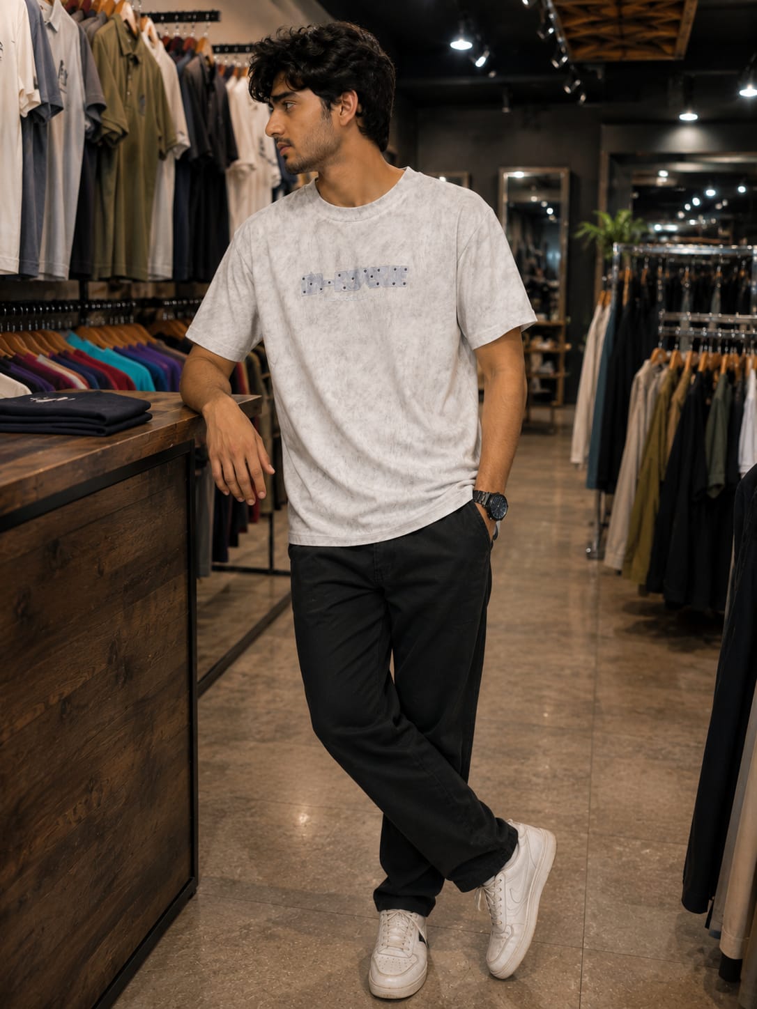 Oversized White T Shirt