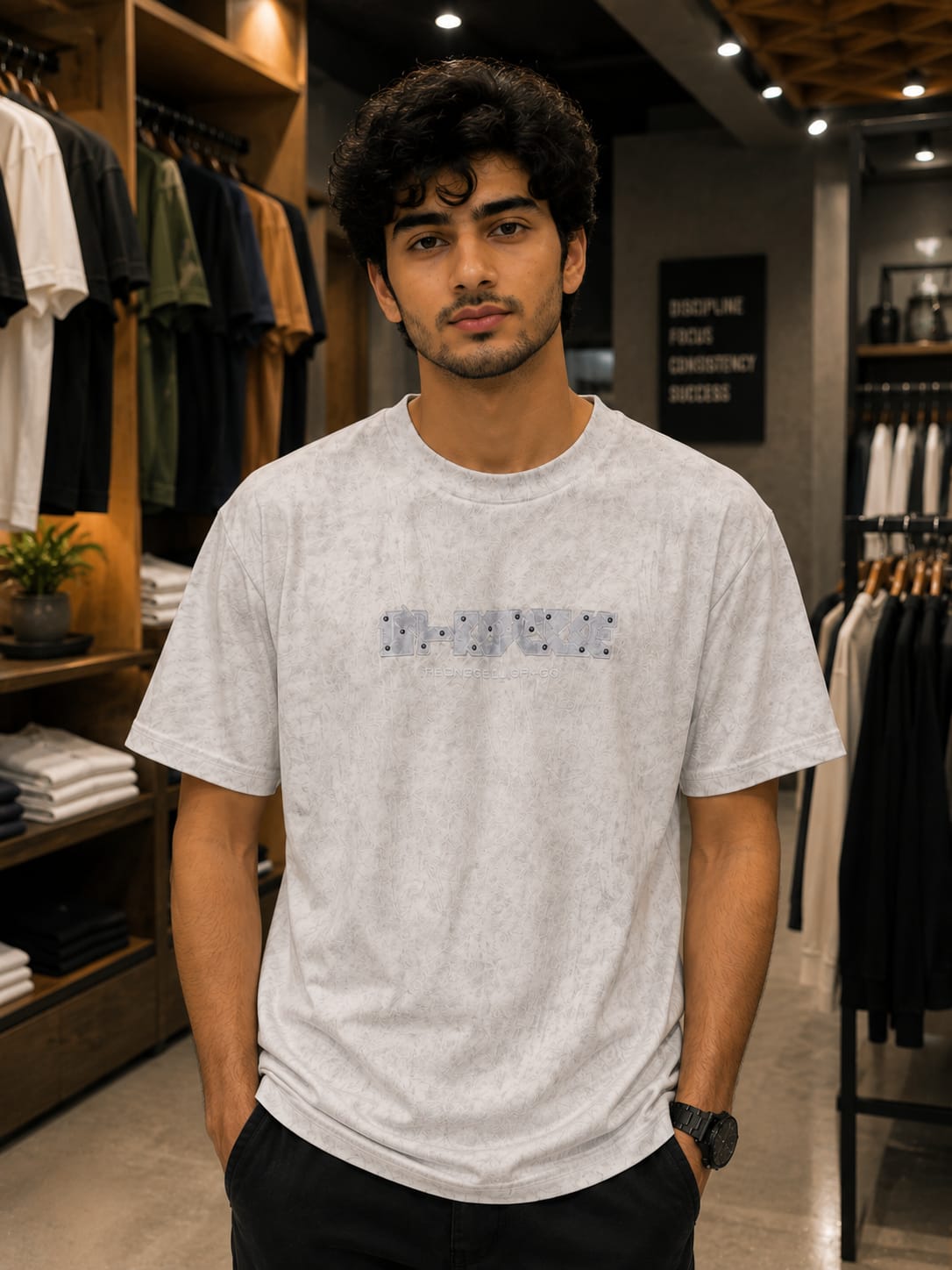 Oversized White T Shirt