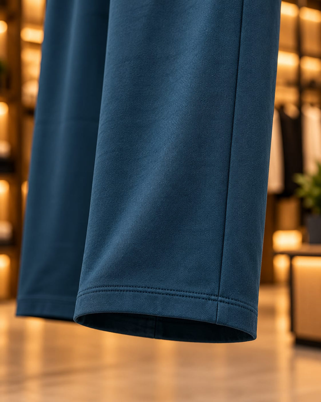 Men’s Straight-Leg Drawstring Casual Trousers