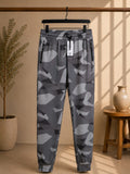 Cielo Noir Geometric Camo Joggers